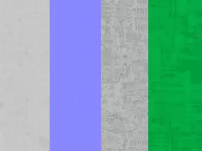 Plastic Crate Green 3D model