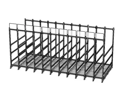 Roller Storage Station 3D model
