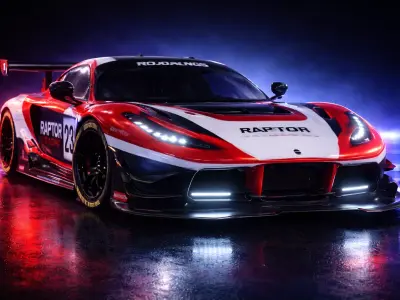 Futuristic Hypercar Concept 3D Model High Quality 3D model