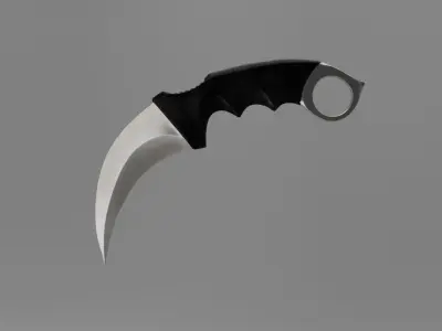 ULTIMATE KNIFE PACK Free low-poly 3D model