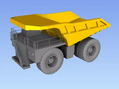 Fora de estrada 3D model