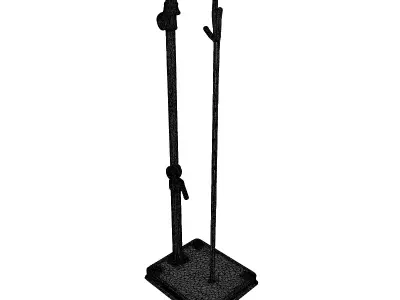 Industrial Utility Station Stand 3D model