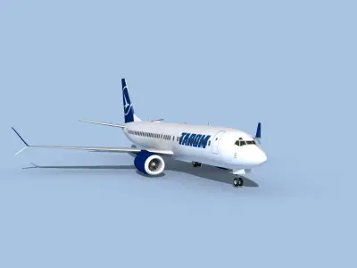 Boeing 737-800 Max TAROM 3D model