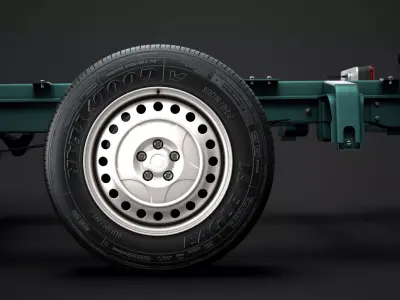 Freightliner Sprinter  2019 wheel 3D model