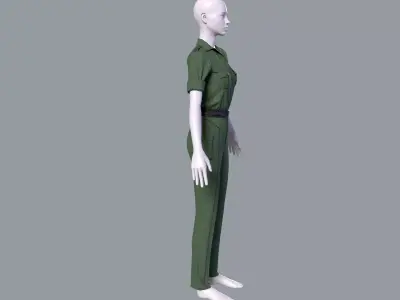 Womens Casual Outfit  2 3D model
