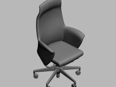 office chair 04 3D model