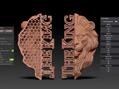 The Lion King M41 3D print model