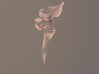 Smoking Smoke Animation Low-poly 3D model
