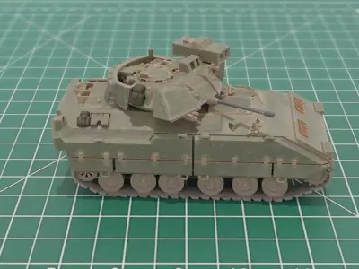 M2A2 Bradley 3D Print Model 3D print model