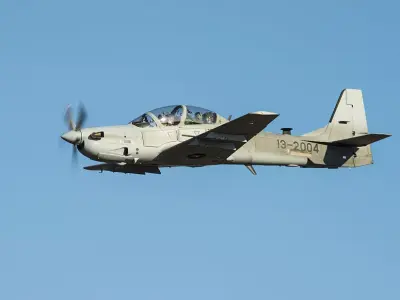 Embraer EMB 314 Super Tucano 3D model