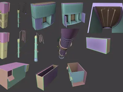 akvarium 3D model