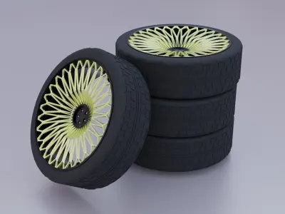 sport rim 3D model