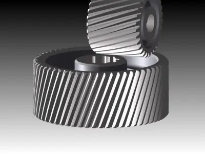 Gears two Free 3D model
