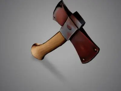 Vintage Axe 3D model purchase