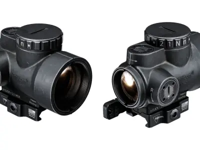 TRIJICON MRO RED DOT Low-poly 3D model