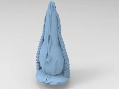 Alien pillar 2 3D model