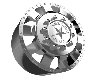 AMERICAN FORCE 23 BOLT DRW WHEEL 3D print model