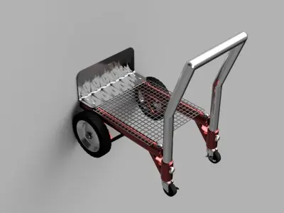 Hand Truck 3D print model purchase