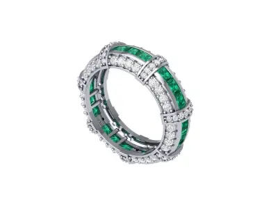 Wedding Ring  3D print model 191
