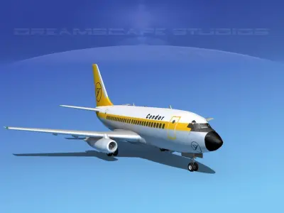 Boeing 737-100 Condor 3D model