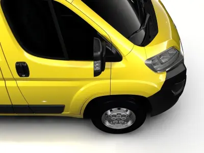 Peugeot Boxer Van L3H3 2017 3D model