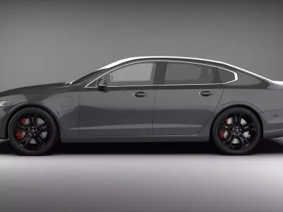 2020 Volvo Car 3D model