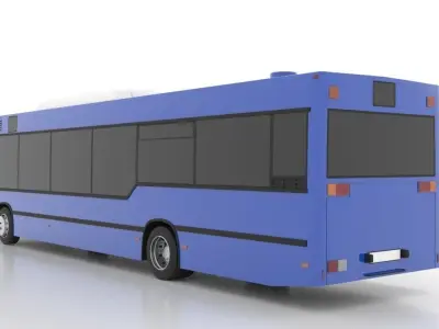MAN A10 NL262 2Door Low Low-poly 3D model