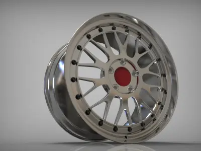 Car rim  19 inch  3D model