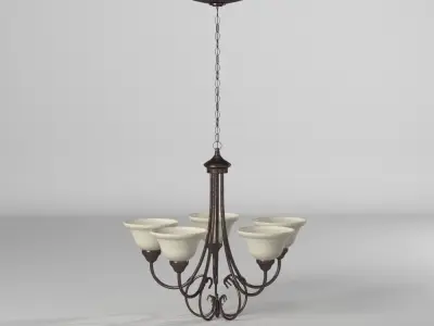 Miami Chandeliers 3D model