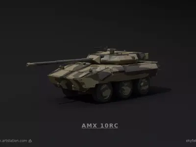 AMX-10 RC 3D model