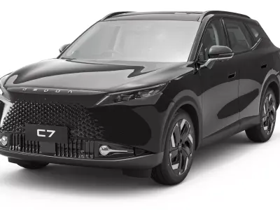 2026 Chery Omoda C7 R Hand Drive with Interior 3D model