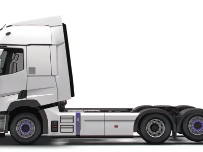 Renault E Tech T Tractor 6x2 2026 3D model