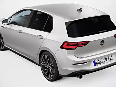 2021 Volkswagen Golf GTI 3D model