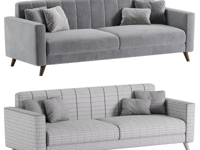 LOFT Triple Storage sofa 3D model