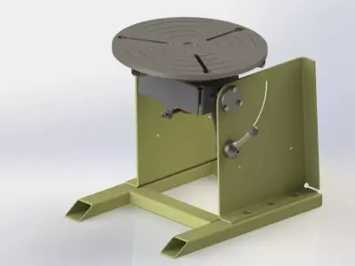 Welding Positioner Welding Rotator  For Manufacturing 3D model