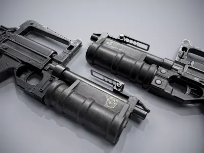 OTS-14-4A Low-poly 3D model