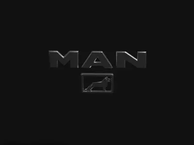 Logo MAN F2000 3D model
