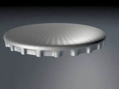 Soda Bottle top 3D model