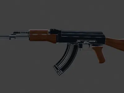AK-47 3D model