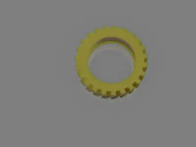 Kitchenaid Worm Gear - 3d printable Free 3D model