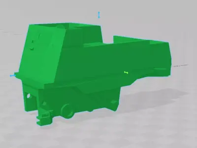 John deere 9501 3D model