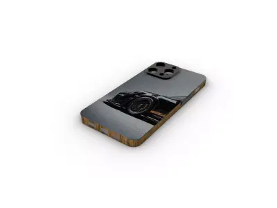 ios 13 pro max telefon kilifi Low-poly 3D model