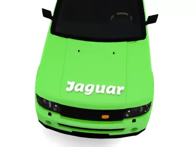 Auto Jaguar 3D model