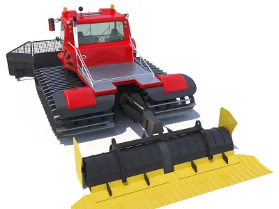 Snowcat PistenBully 600 3D model