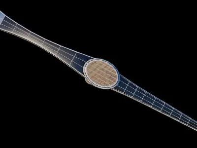 Pickaxe model Low-poly 3D model