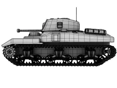 Ram Tank 3D model
