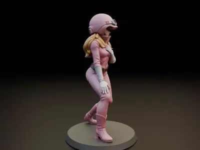 Penelope Pitstop 3D print model