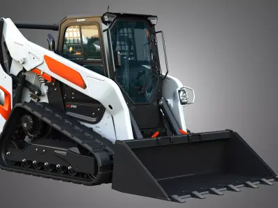 T86 Compact Track Loader - Bucket 3D model