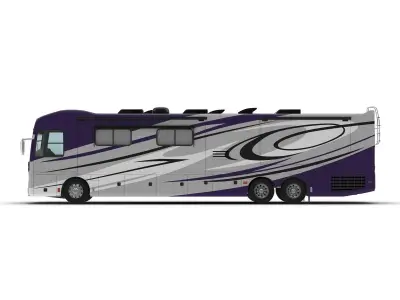 Recreation Vehicle Generic 3D model