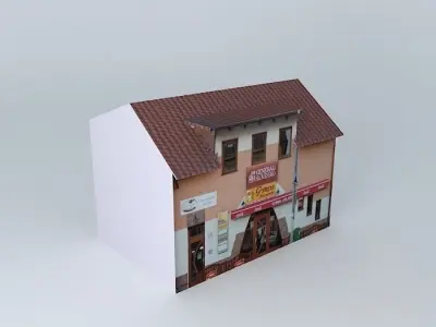 Atlanta Gyros fast food Free 3D model